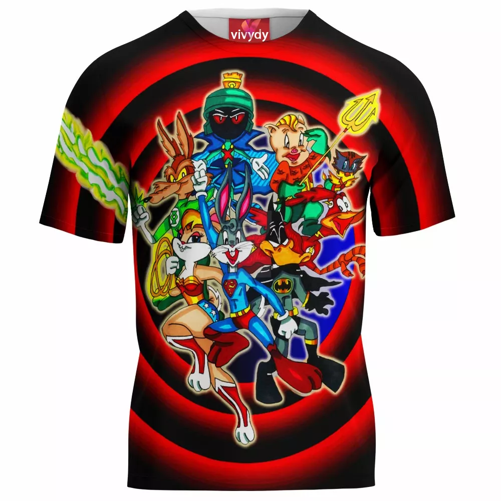 Justice League Looney Tunes T-Shirt