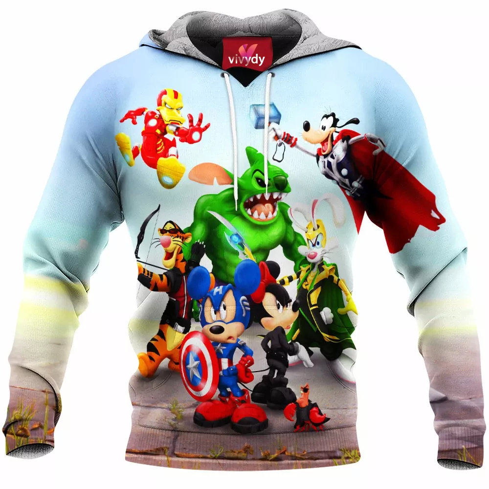 Animated Avengers Hoodie