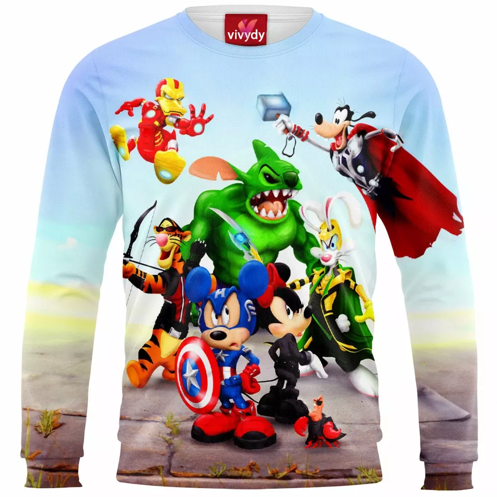 Animated Avengers Sweatshirt