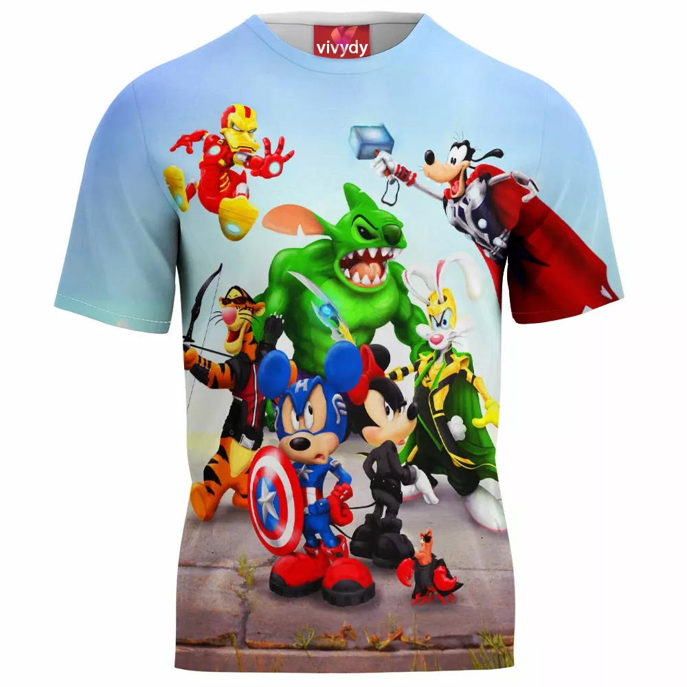 Animated Avengers T-Shirt