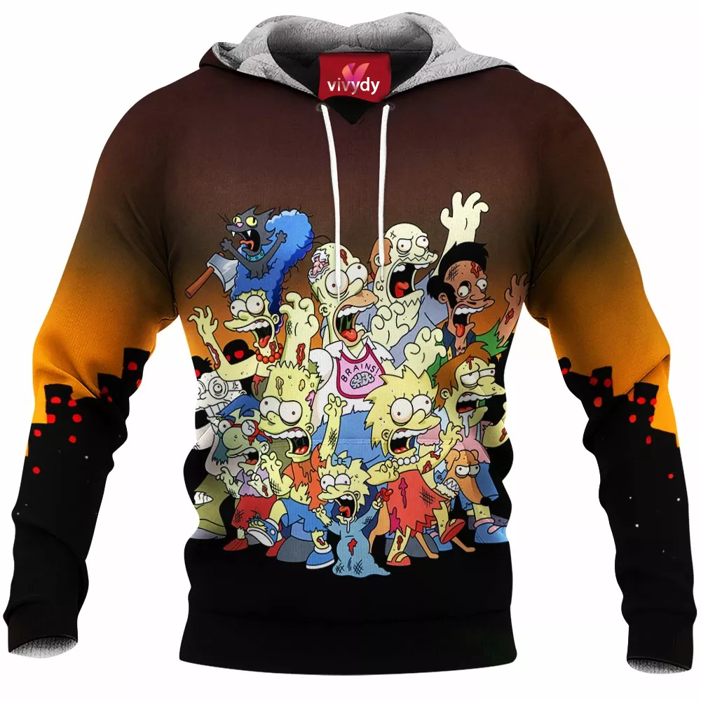 The Simpson Zombie Hoodie