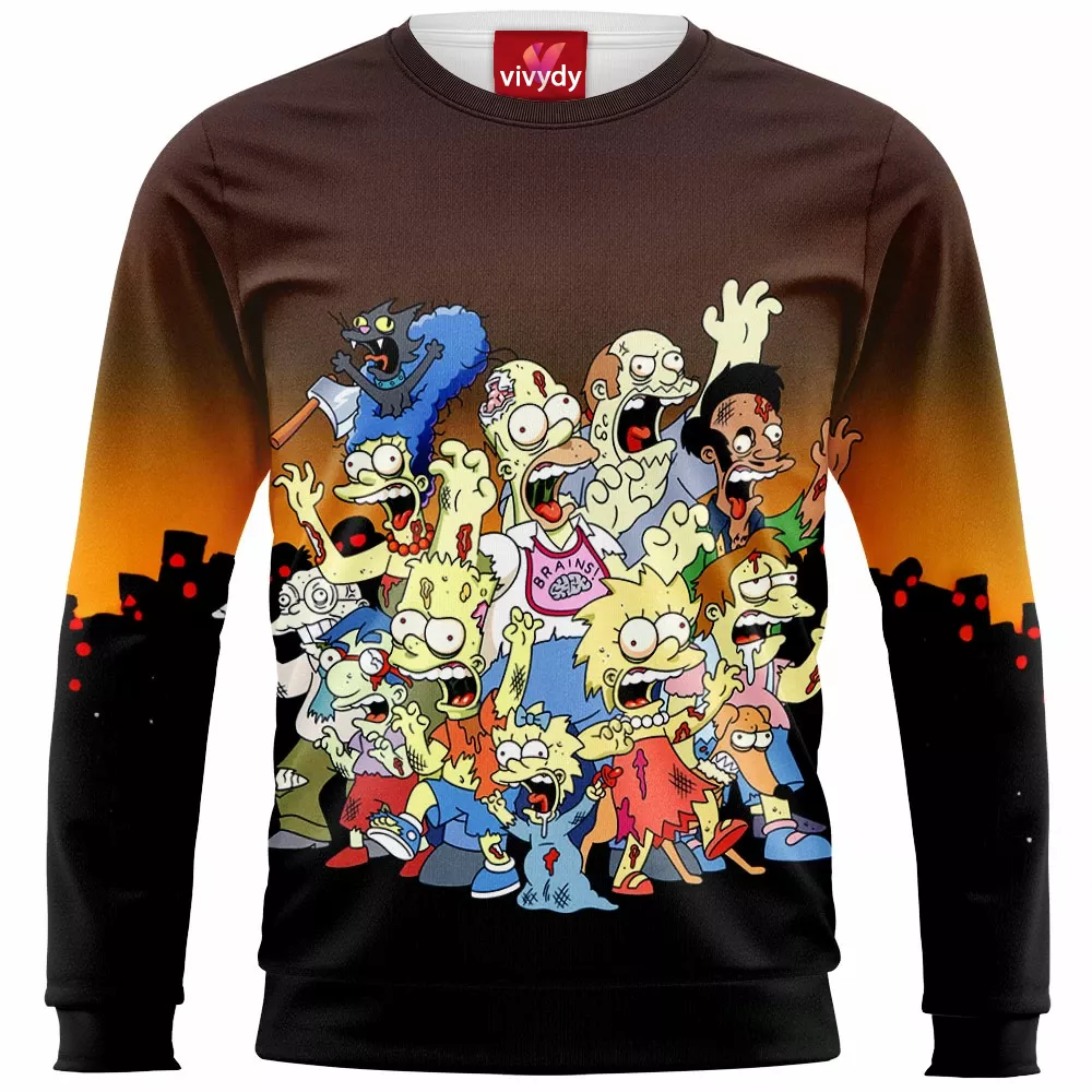 The Simpson Zombie Sweatshirt