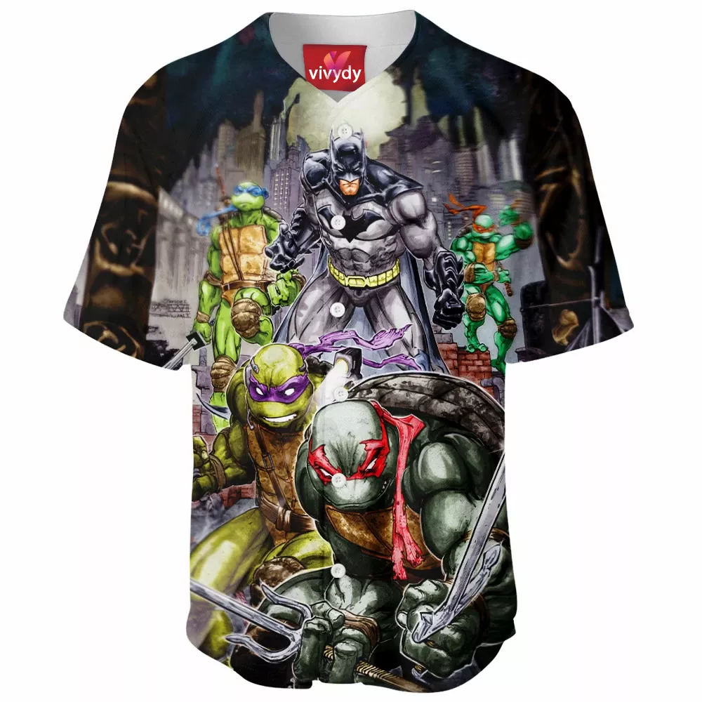 Batman TMNT Baseball Jersey