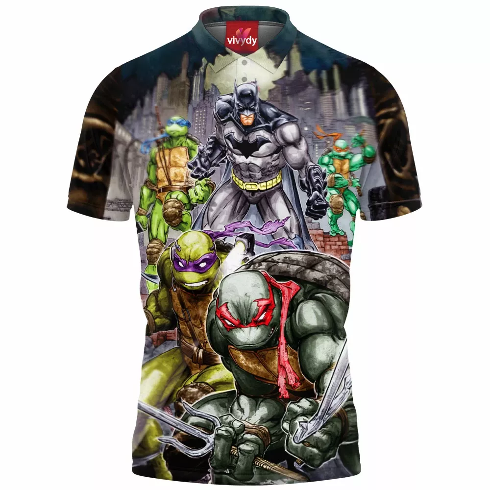 Batman TMNT Polo Shirt