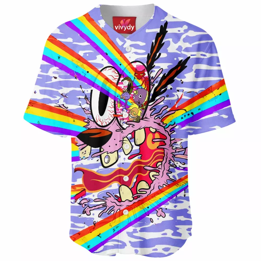 Courage the Cowardly Dog Baseball Jersey