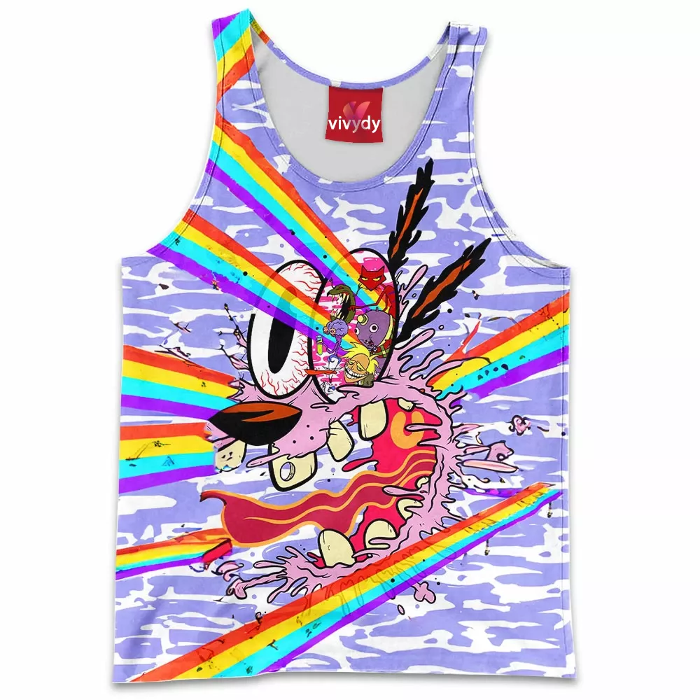 Courage the Cowardly Dog Tank Top