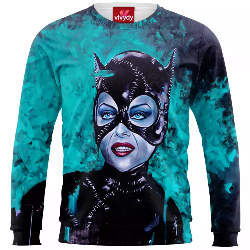 Cat,Meowwoman Sweatshirt