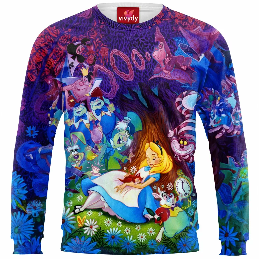 Alice in Wonderland Sweatshirt