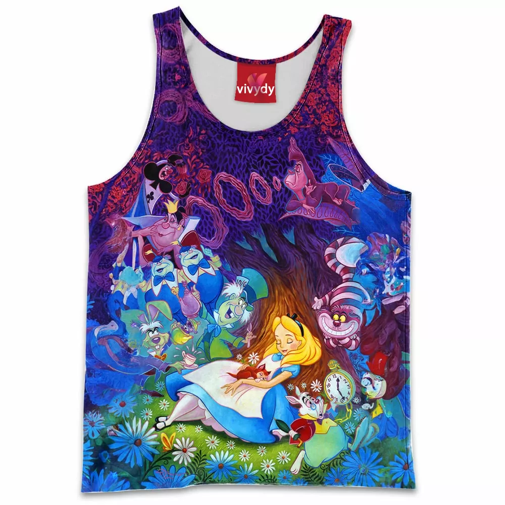 Alice in Wonderland Tank Top