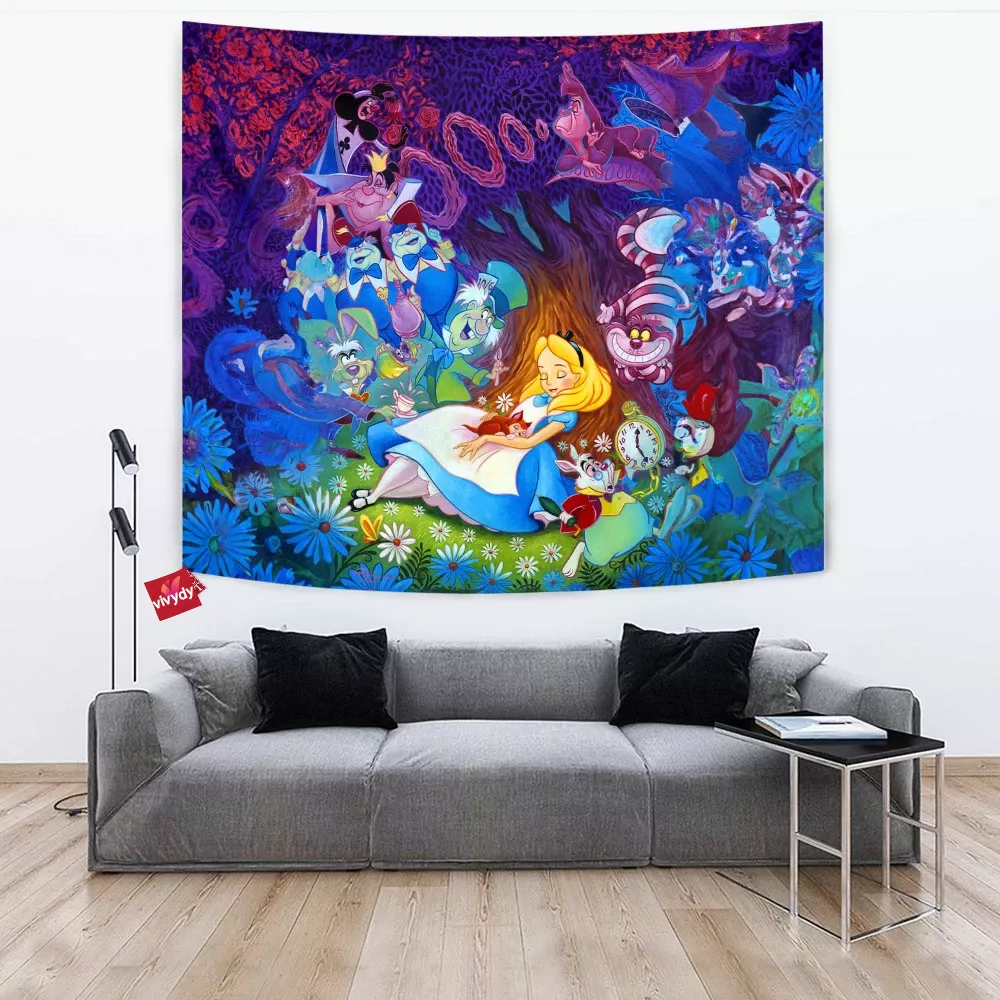 Alice in Wonderland Tapestry