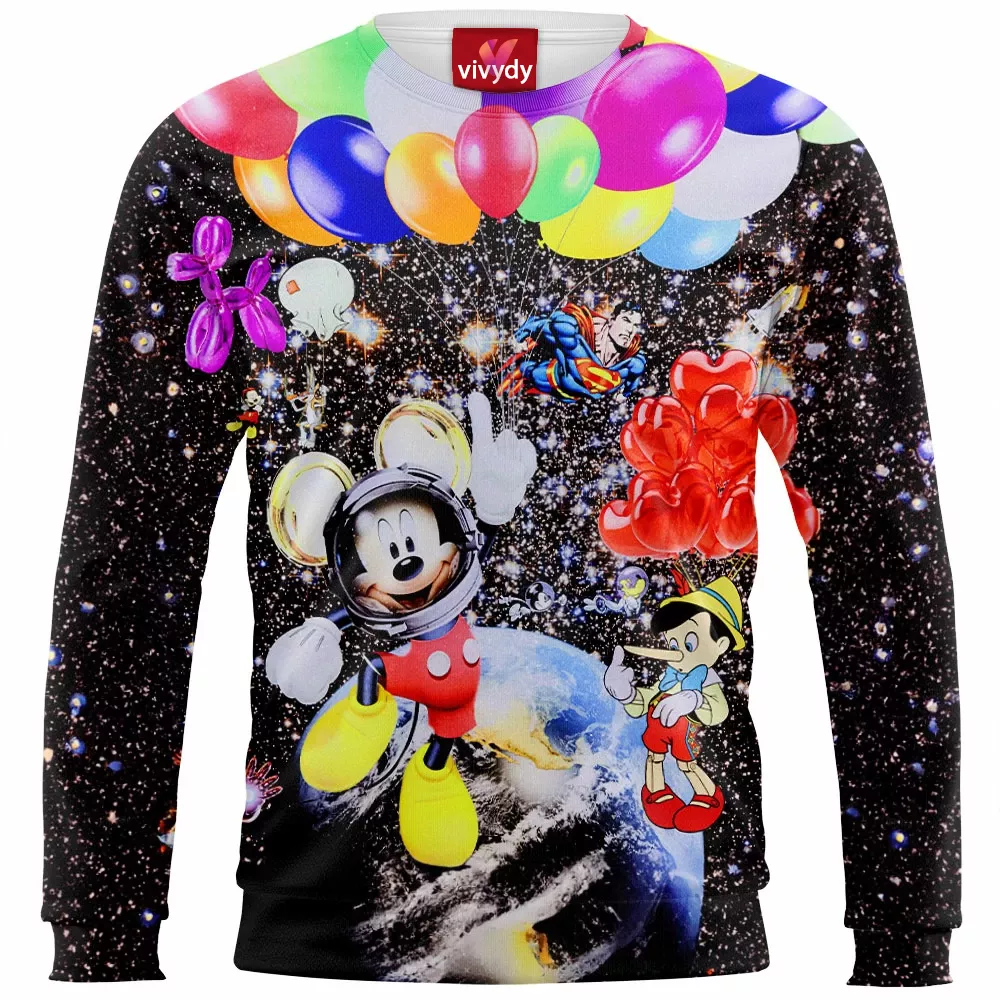 Animated, Comic Sweatshirt