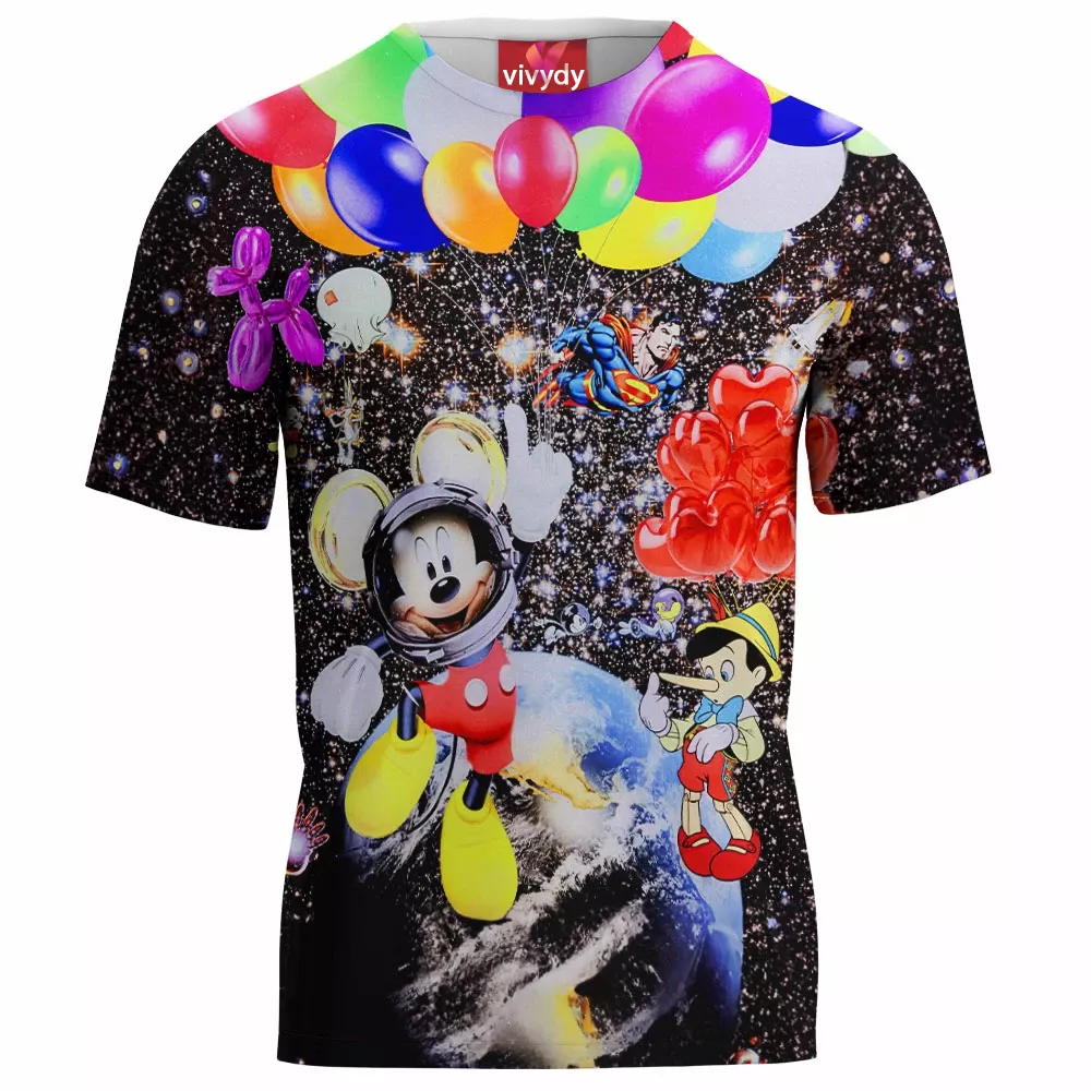 Animated, Comic T-Shirt