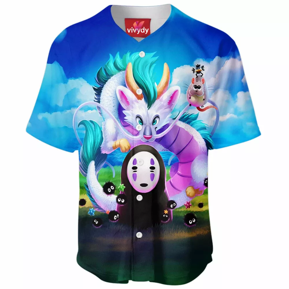 Spirited Away Baseball Jersey