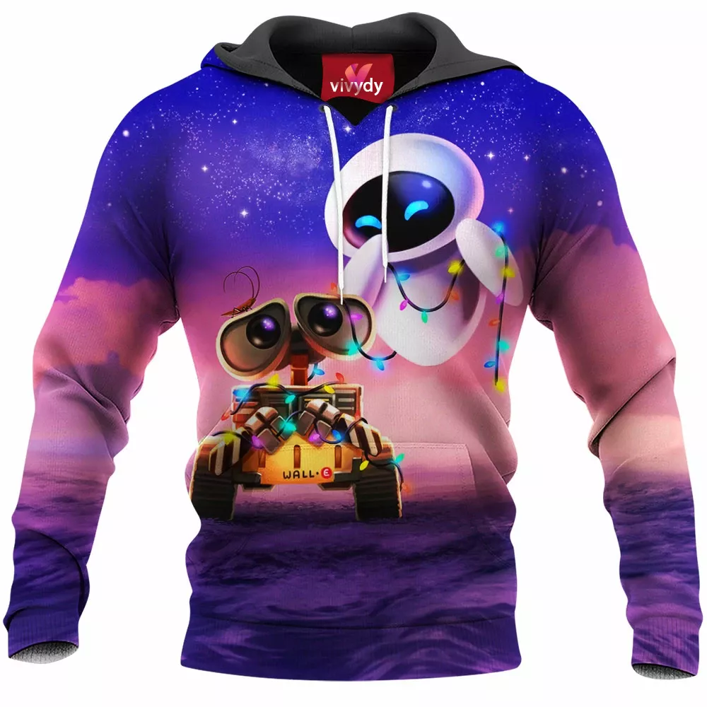 Eve And Wall-e Hoodie