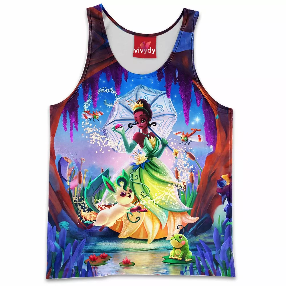 The Princess And The Leafeon Tank Top