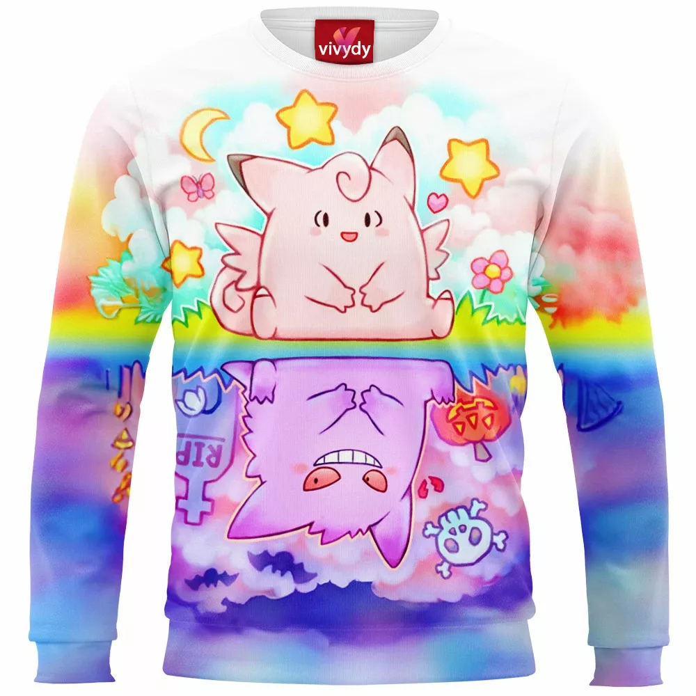 Clefable Gengar Sweatshirt