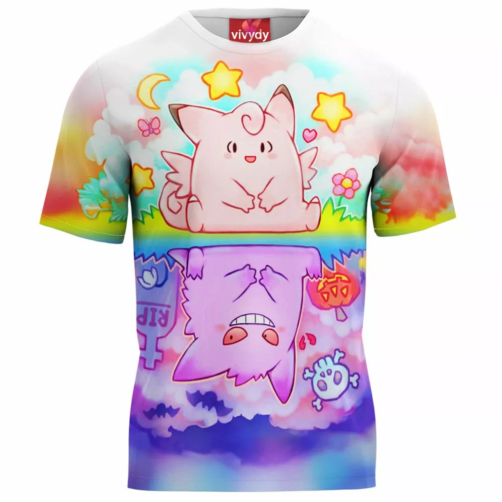 Clefable Gengar T-Shirt