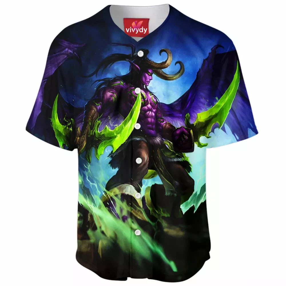 Illidan Stormrage Baseball Jersey