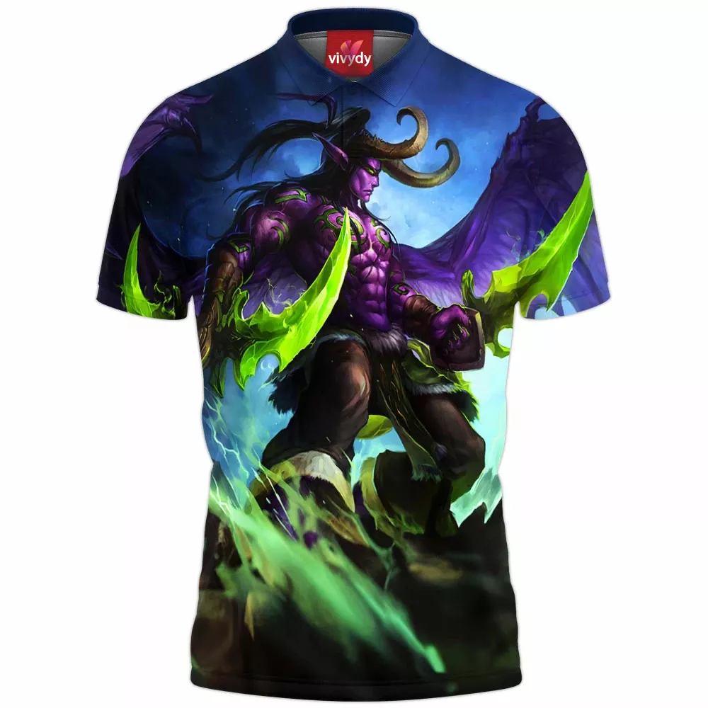 Illidan Stormrage Polo Shirt