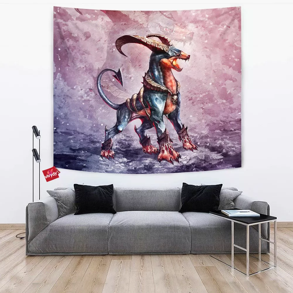 Houndoom Tapestry