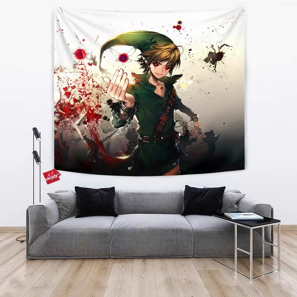 Zelda Link Tapestry