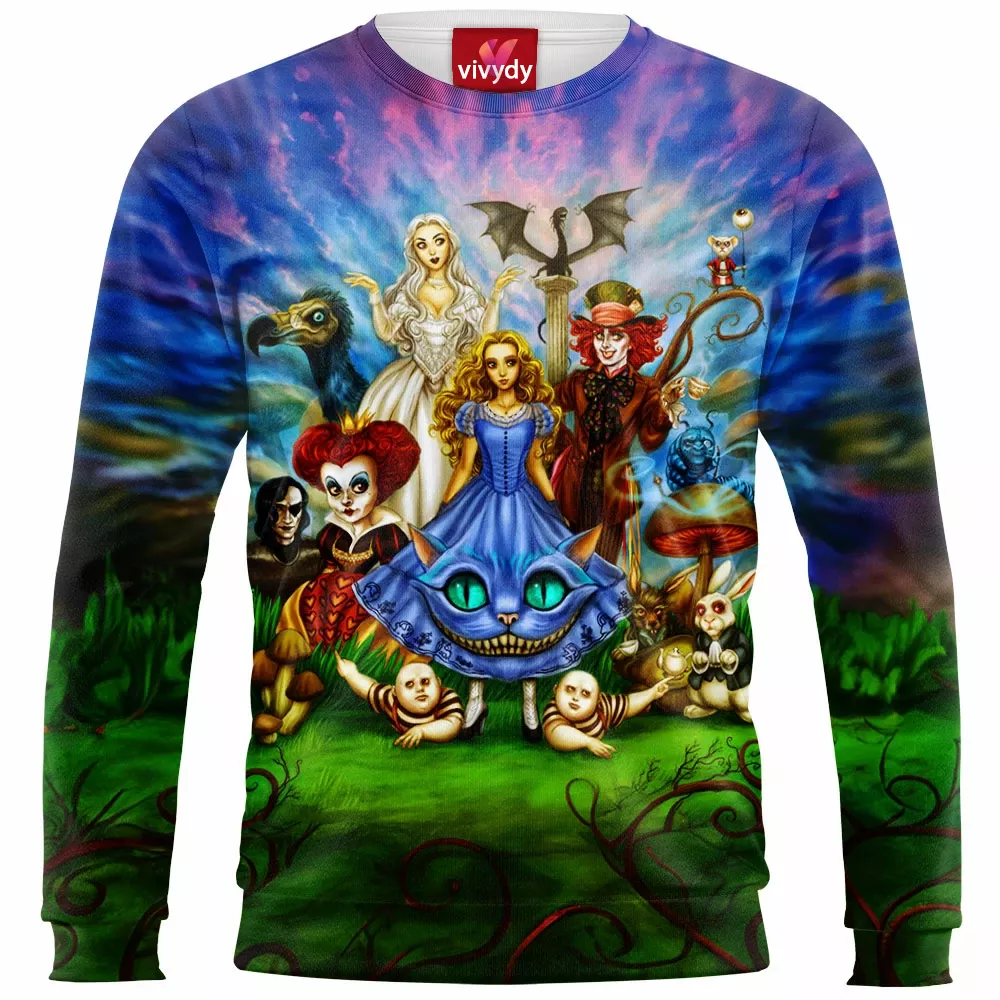 Alice In Wonderland Sweatshirt