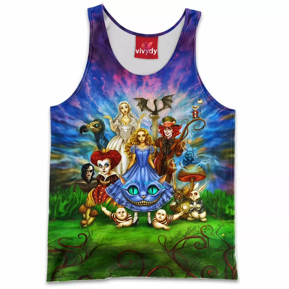 Alice In Wonderland Tank Top