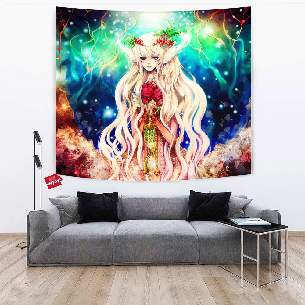 Anime Girl Tapestry