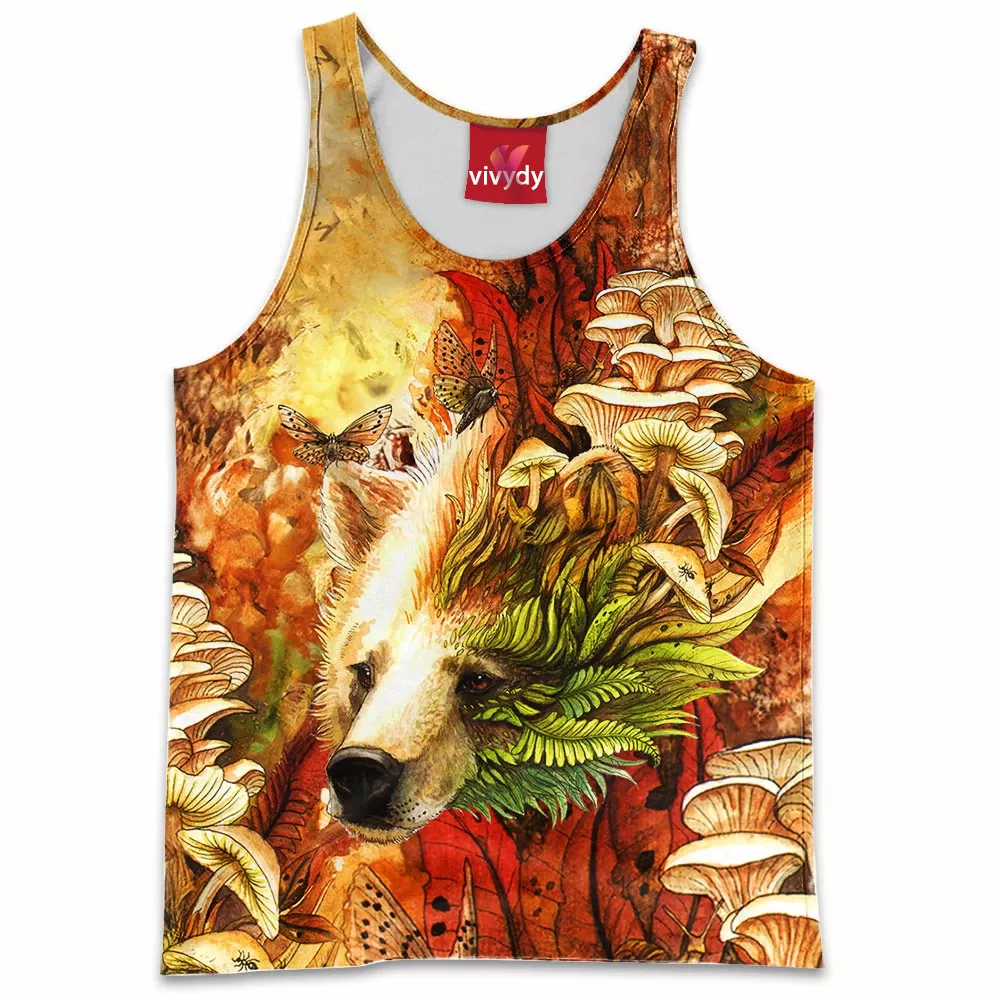 Autumn Spirit Bear Tank Top