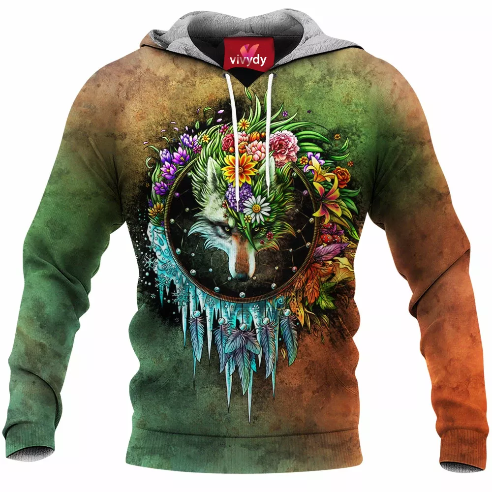 Wolf Dreamcatcher Hoodie