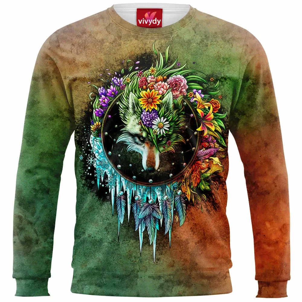 Wolf Dreamcatcher Sweatshirt