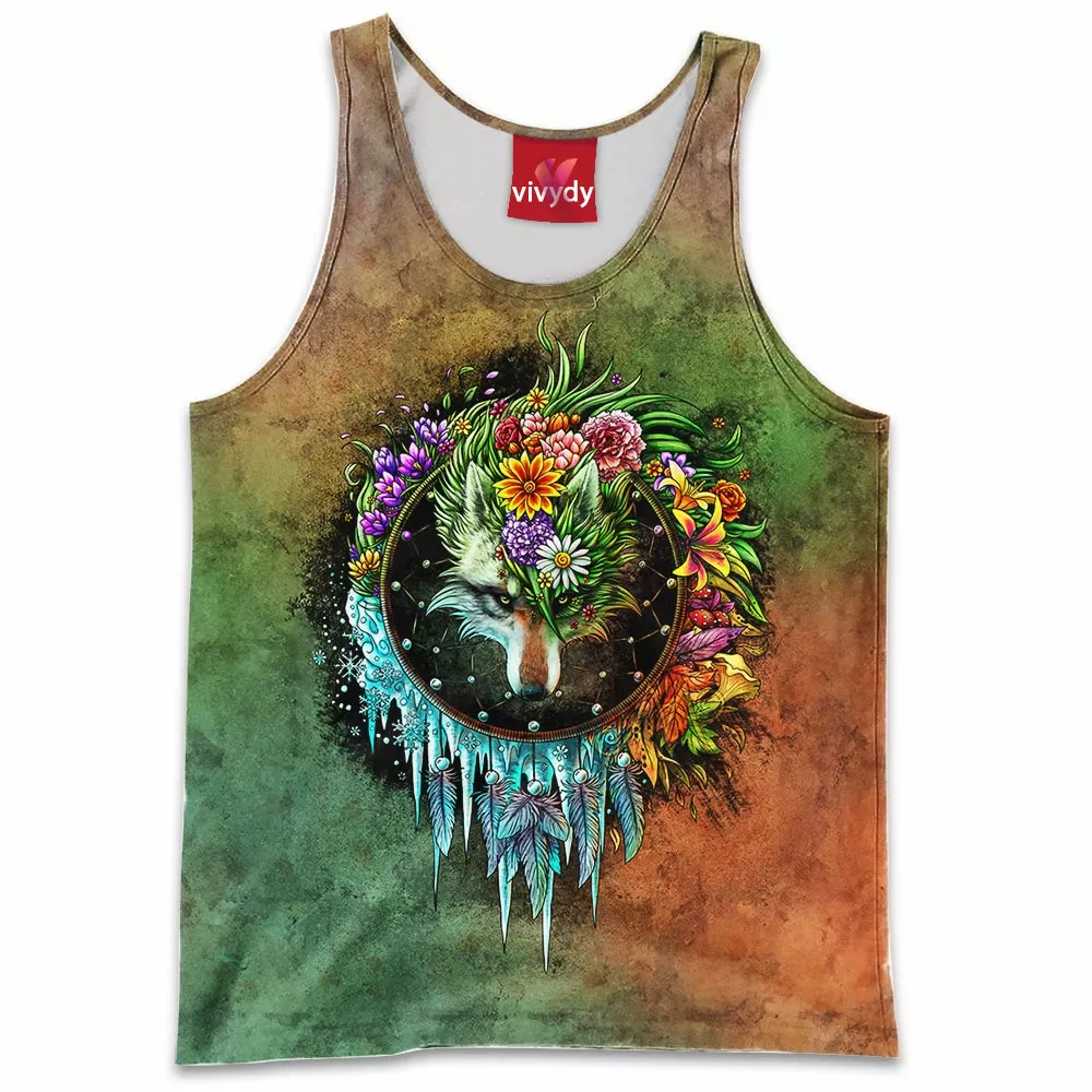 Wolf Dreamcatcher Tank Top