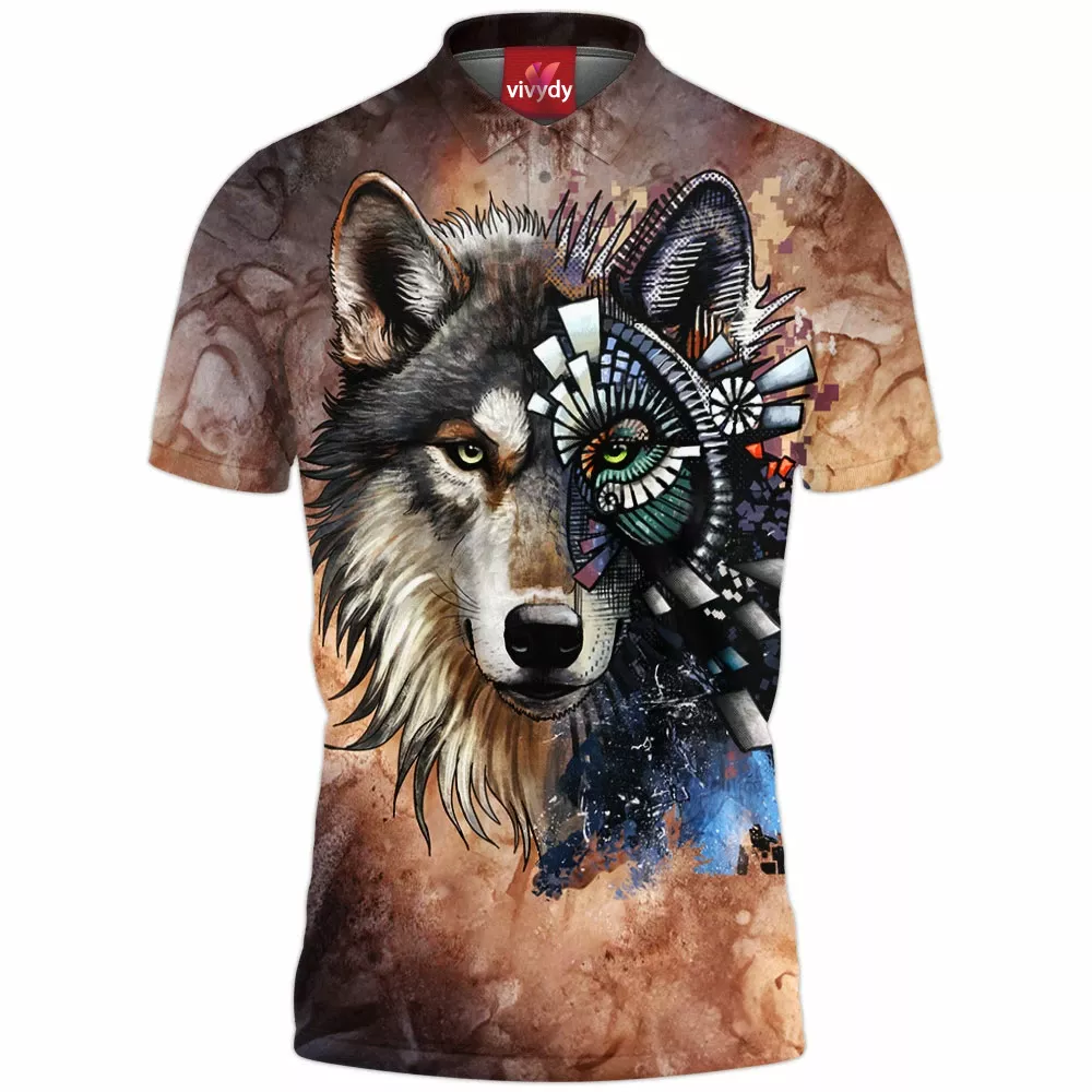 Save The Wolf Polo Shirt