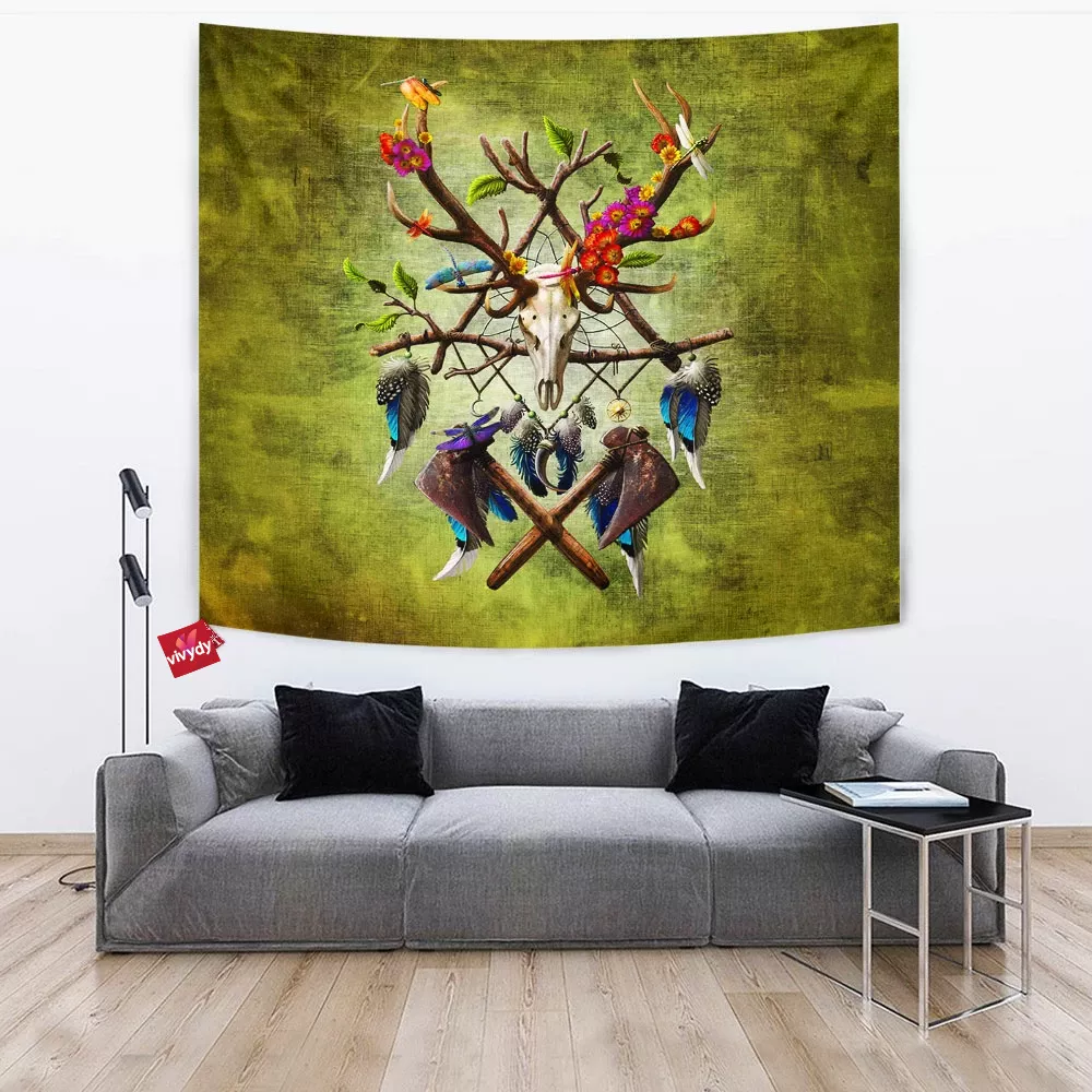 Native American Dreamcatcher V3 Tapestry