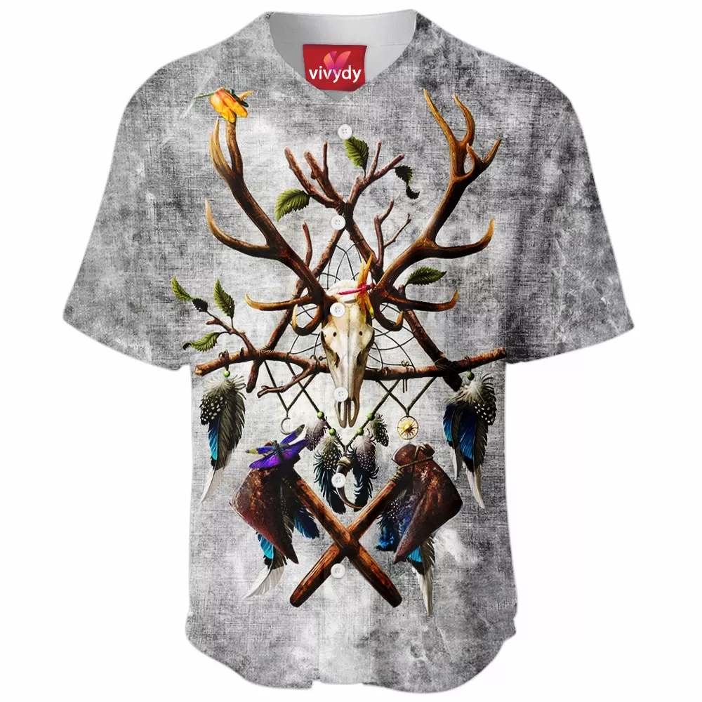 Native American Dreamcatcher V2 Baseball Jersey