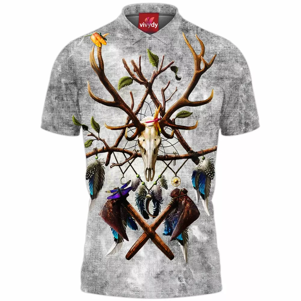 Native American Dreamcatcher V2 Polo Shirt