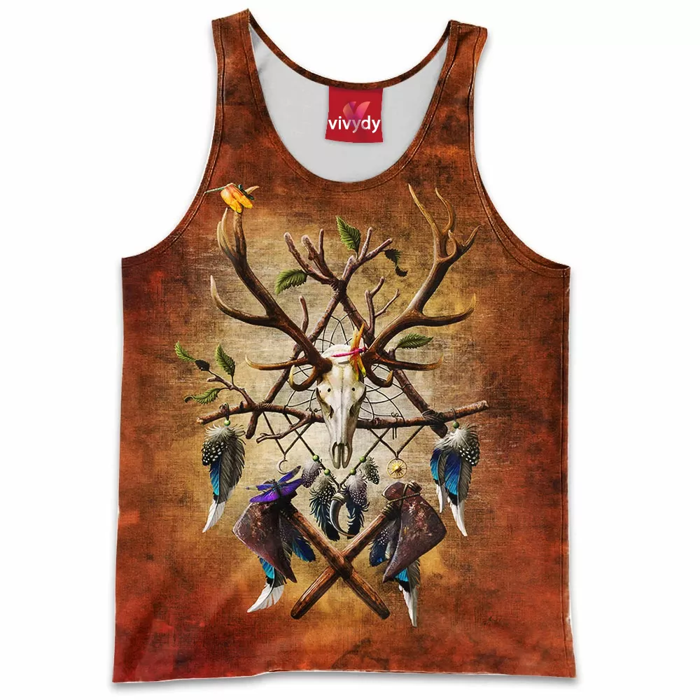 Native American Dreamcatcher V1 Tank Top