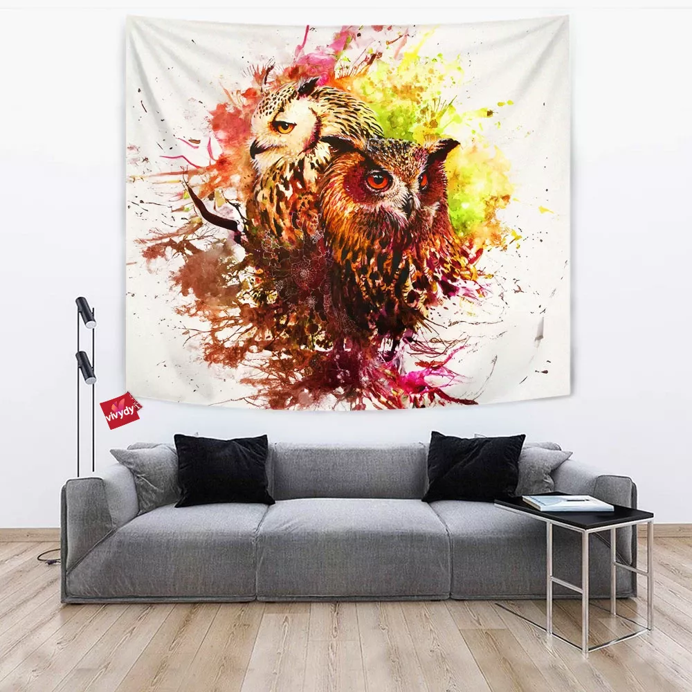 Owl Tapestry