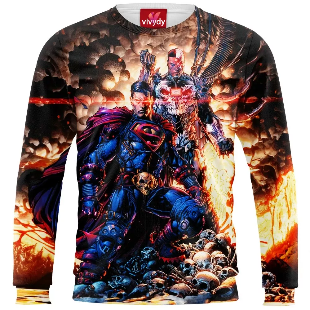 Superman Cyborg Sweatshirt