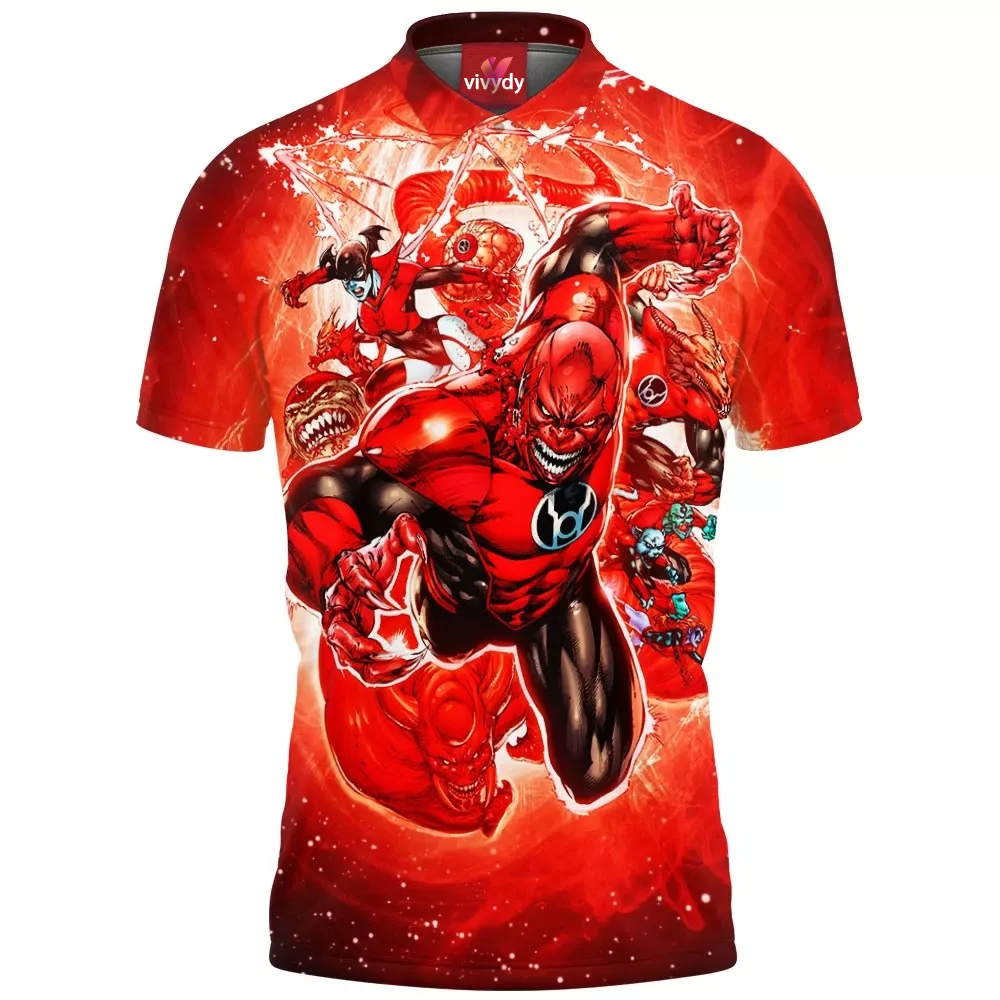 Red Lantern Polo Shirt