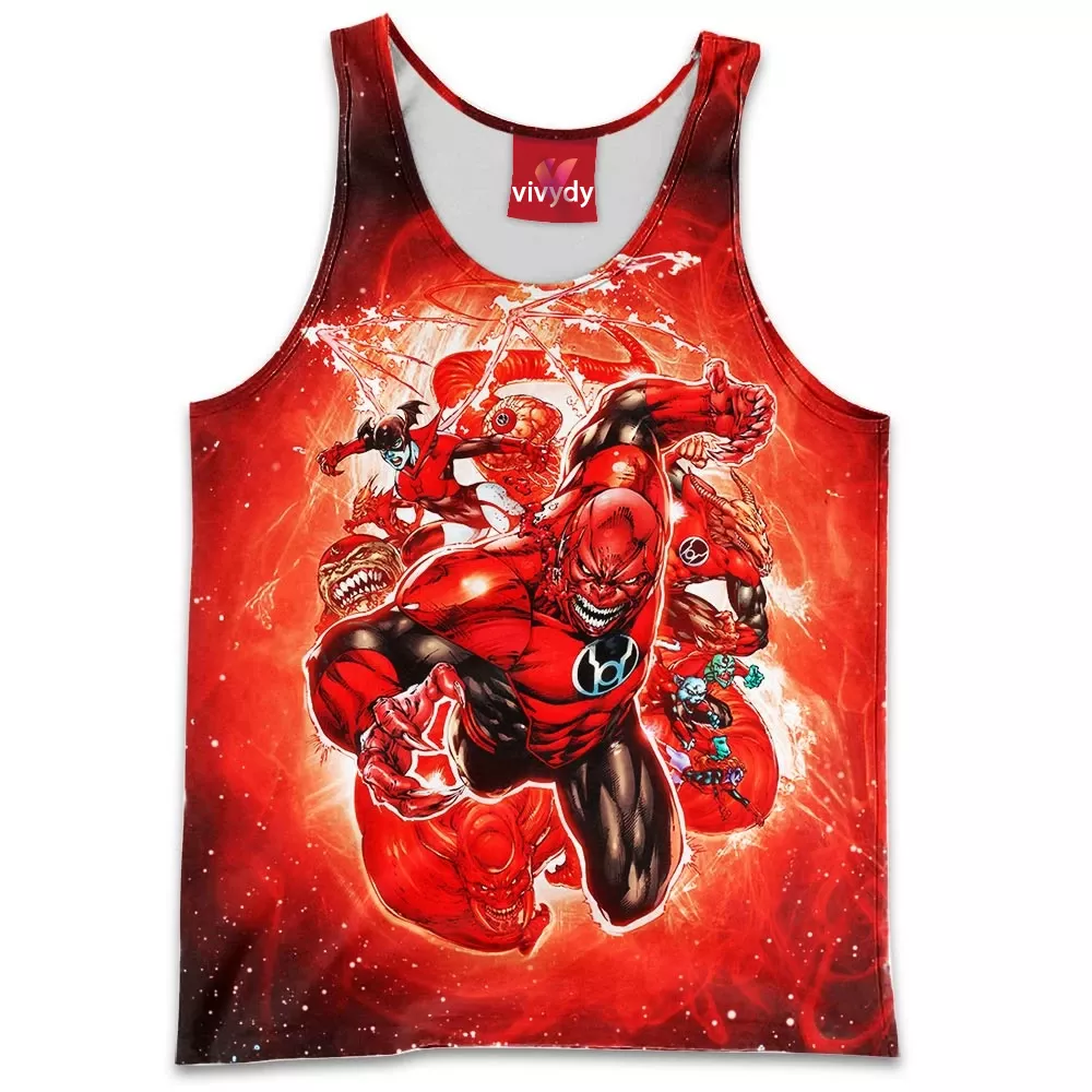 Red Lantern Tank Top