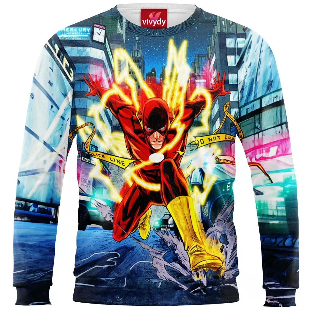 The Flash Comic Sweatshirt