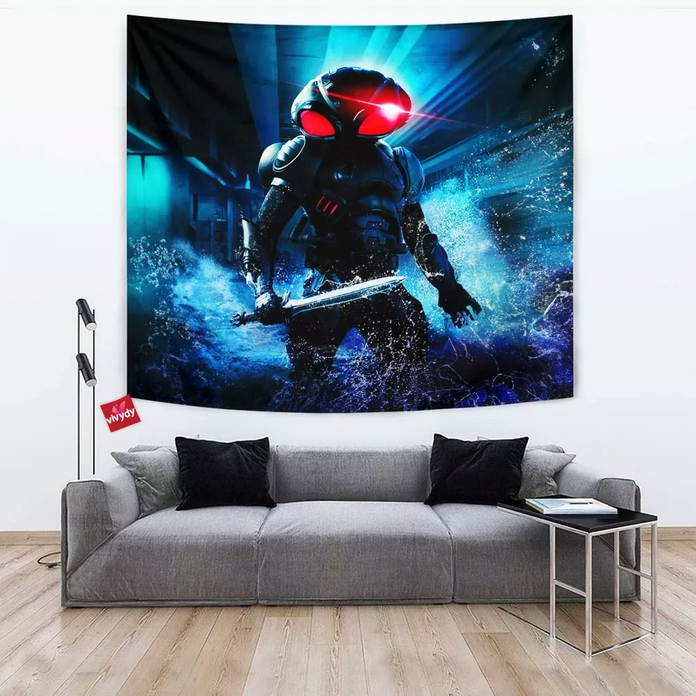 Black Manta Tapestry