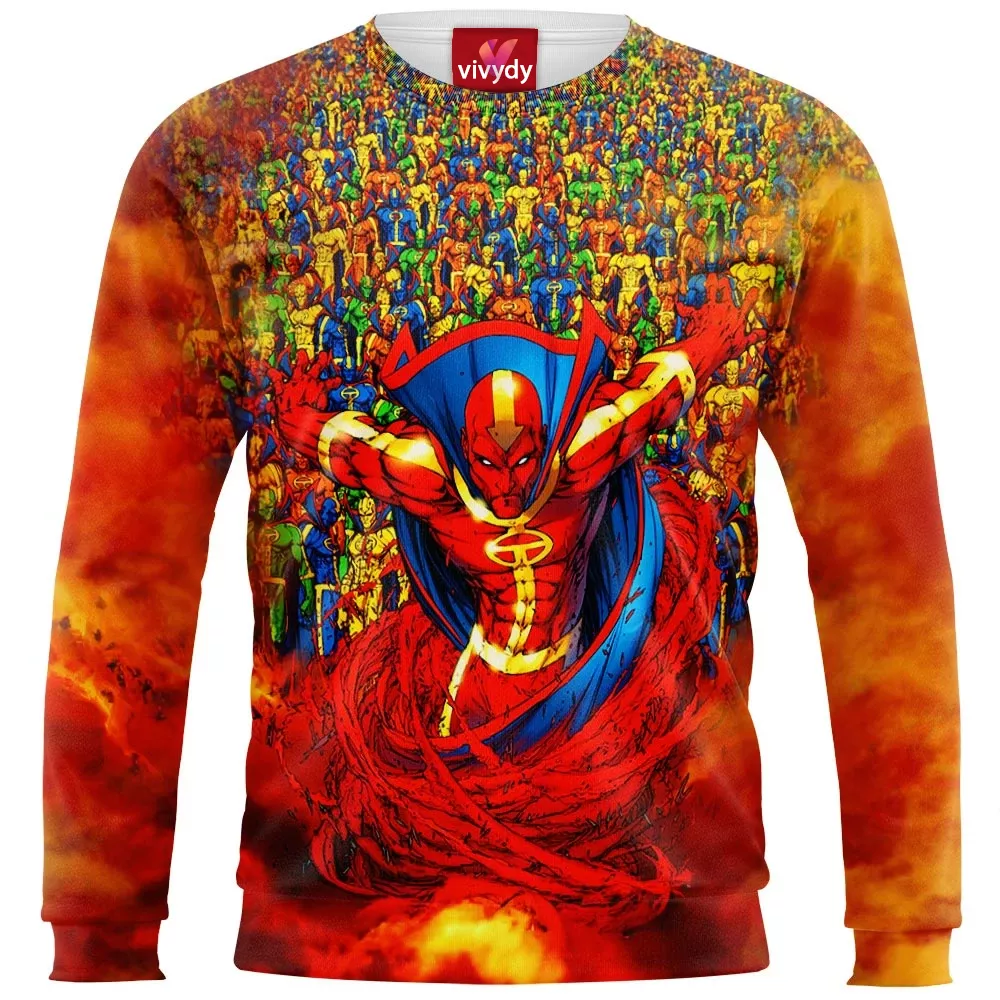 Red Tornado Comic Sweatshirt