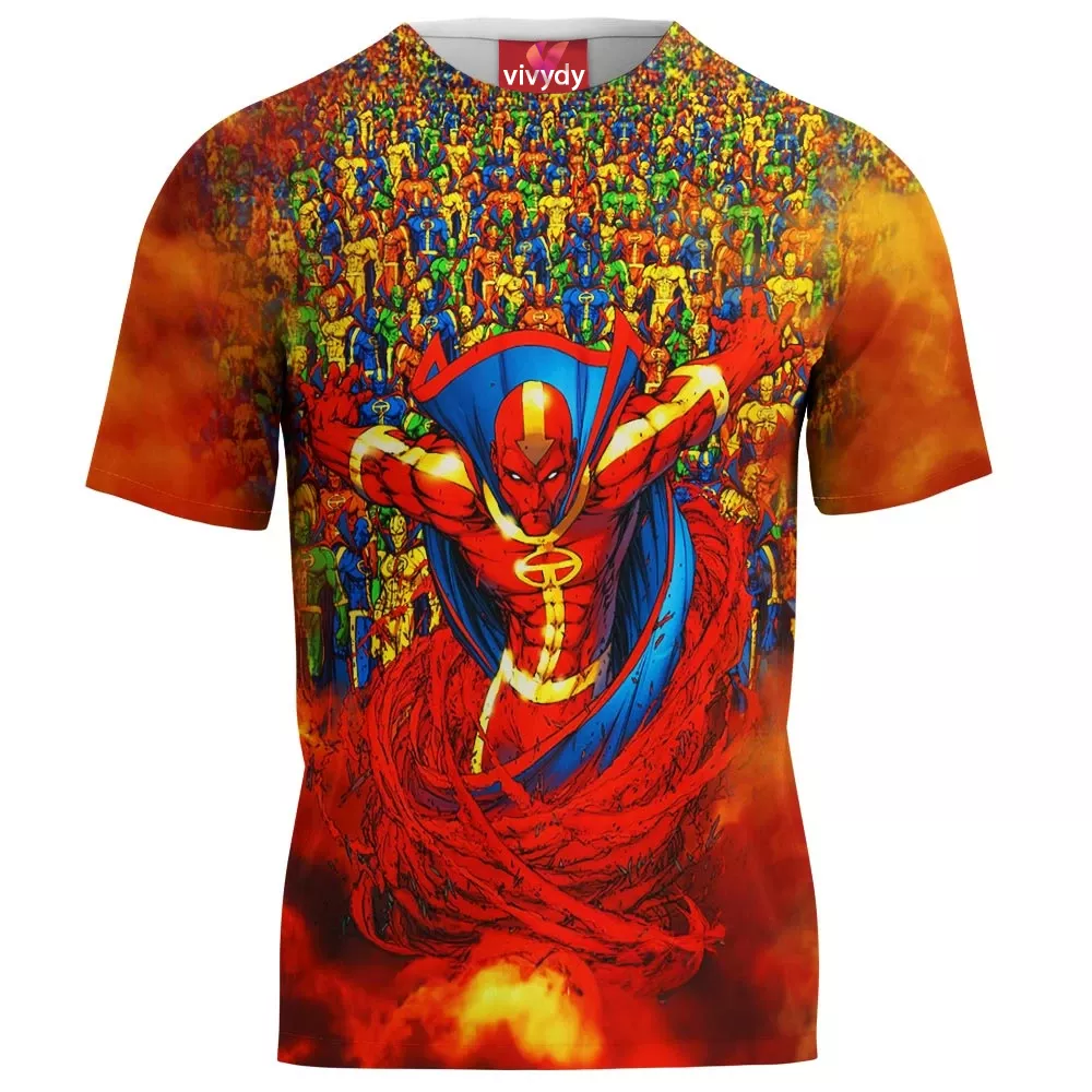 Red Tornado Comic T-Shirt