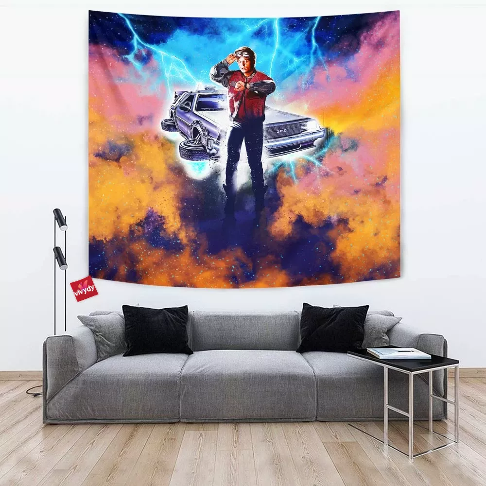 Marty McFly Tapestry