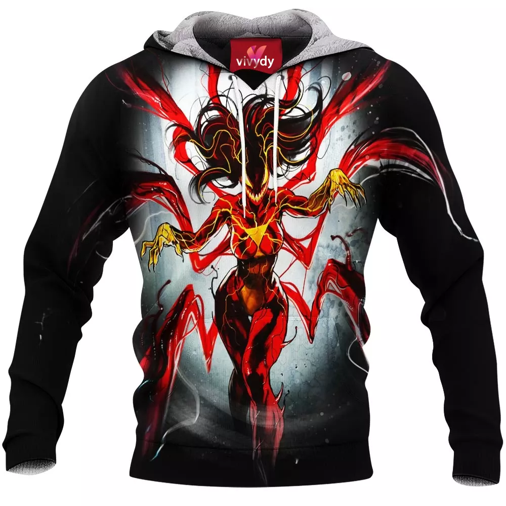 Carnage x Spider-Woman Hoodie