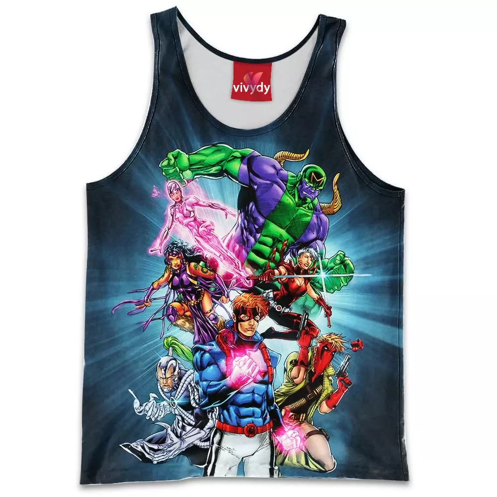 Wildcats Comic Tank Top