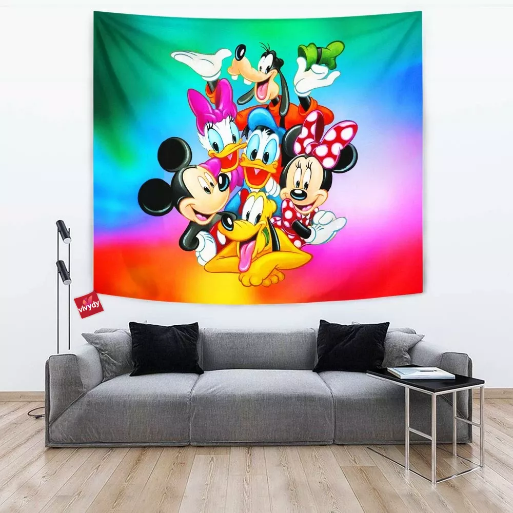 Animated Characters Tapestry