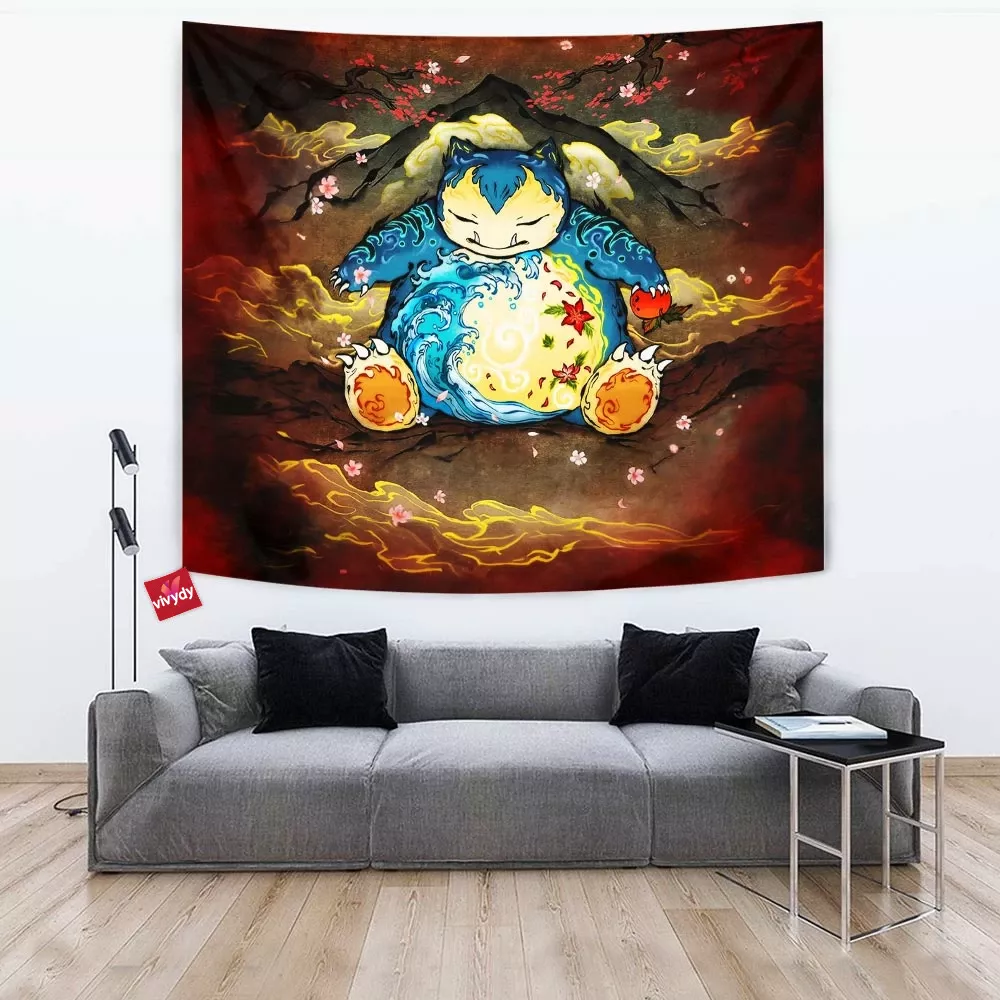 Snorlax Tapestry